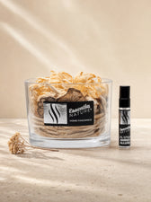 Prirodni difuzor s potpourrijem Essentia Nature s priloženim sprejem Amber Allure