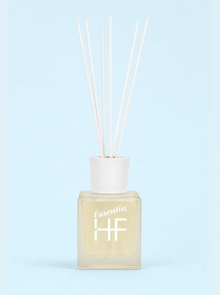 Stakleni difuzor sa štapićima 200 ml - COTTON FLOWER