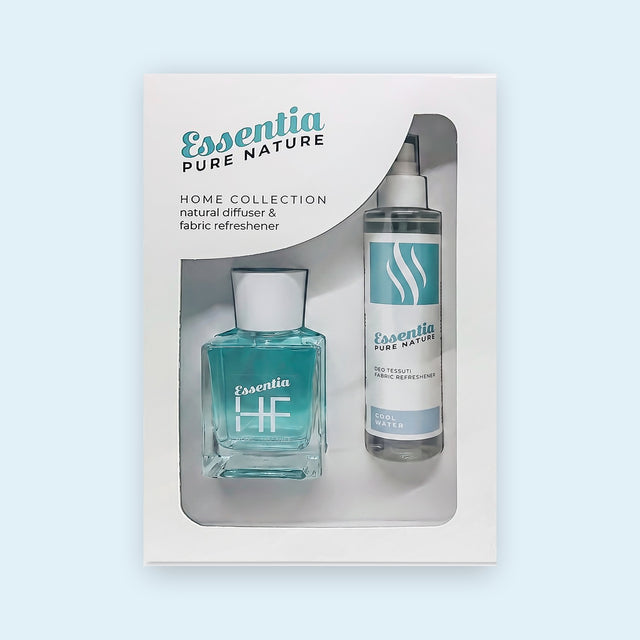 Home Fragrance Box Essentia Pure Nature Cool Water – prednji pogled na poklon kutiju
