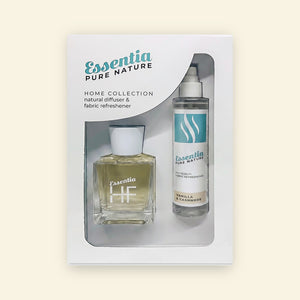 Home Fragrance Box Essentia Pure Nature Vanilija i kašmir – prednji pogled na poklon kutiju