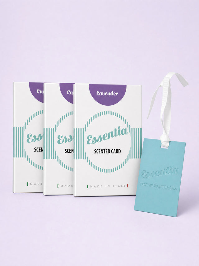 Set od 3 mirisne kartice Essentia Nature Lavanda