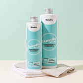 Essentia Nature neutralni omekšivač sa složenim ručnicima