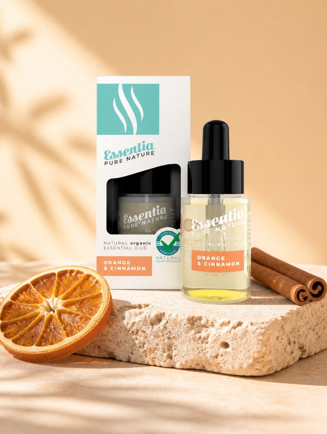 Prirodno eterično ulje Naranča i cimet Essentia Pure Nature s narančom i cimetom