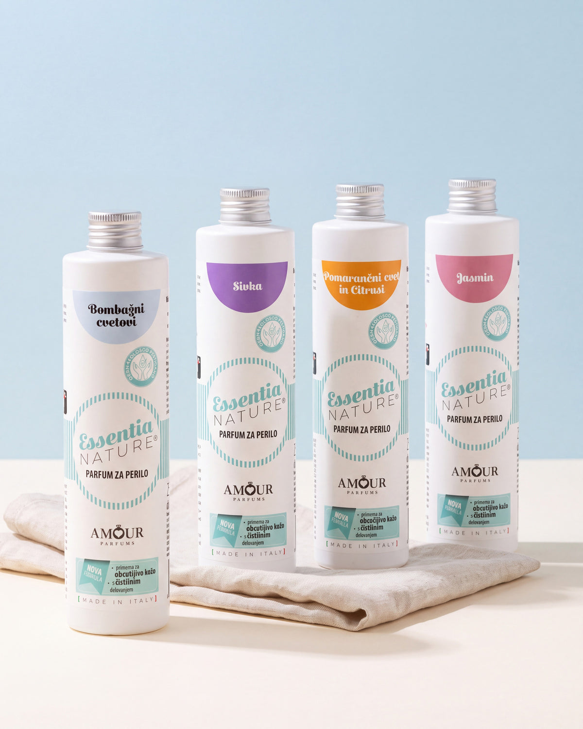 Essentia Nature parfemi za rublje – četiri mirisa