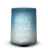 Ultrasonic diffuser with pearlescent finish - light blue HOME SWEET HOME